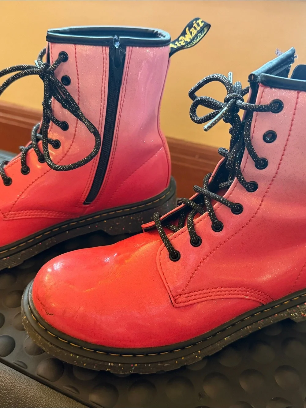Dr. Martens 1460 Glitter Ombre Boots - Picture 6 of 6